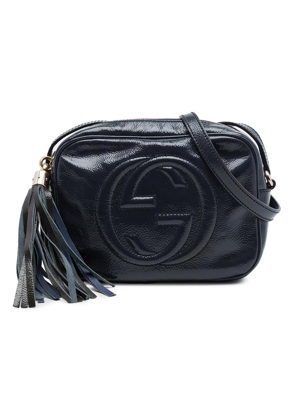 Gucci Patent Soho Disco Crossbody Pre- #361321G66B